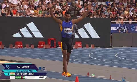 டைமண்ட் லீக் தடகளம்: நீளம் தாண்டுதலில் ஸ்ரீசங்கர் வெண்கலம் வென்றார்