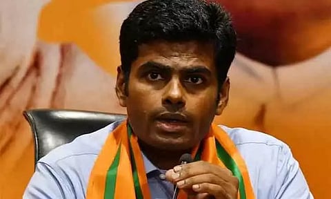 'நாங்கள் கேட்கும் கேள்விக்கு முதல்-அமைச்சர் பதிலளிக்க வேண்டும்' - பா.ஜ.க. மாநில தலைவர் அண்ணாமலை