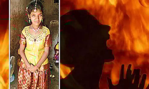 கோவிலில் சாமி கும்பிட்டபோது பரிதாபம்: அகல்விளக்கு தீ சுடிதாரில் பிடித்து பள்ளி மாணவி பலி