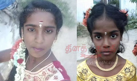 ஏரியில் மூழ்கி அக்காள், தங்கை பலி