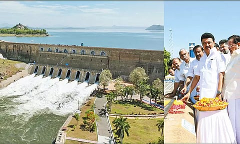காவிரி டெல்டா குறுவை சாகுபடிக்காக: மேட்டூர் அணையில் தண்ணீர் திறப்பு -முதல்-அமைச்சர் திறந்துவைத்தார்