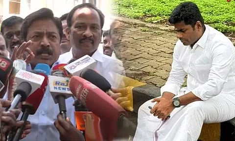 அதிமுக கூட்டணியை விட்டு பாஜக வெளியேறலாம் - சி.வி.சண்முகம் ஆவேசம்