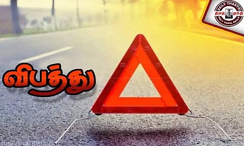 காஞ்சீபுரத்தில் பஸ் மோதி வாலிபர் பலி