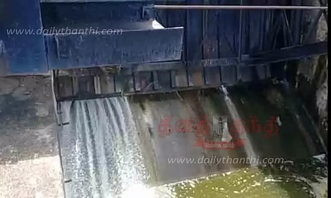 வெம்பக்கோட்டை அணையில் ஷட்டர்கள் முறையாக இயங்குகிறதா?