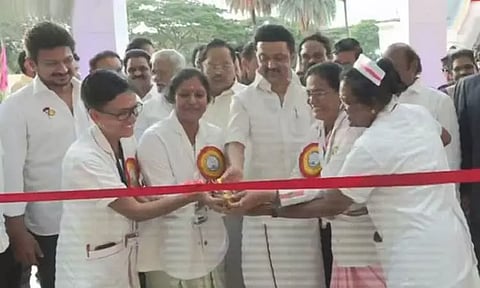 கலைஞர் நூற்றாண்டு உயர்சிறப்பு பன்னோக்கு மருத்துவமனை - முதல்-அமைச்சர் மு.க.ஸ்டாலின் திறந்து வைத்தார்