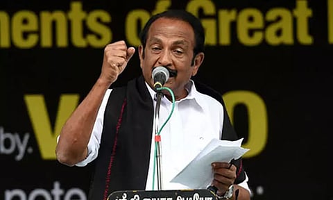 இலாகா மாற்றம் விவகாரம்: கவர்னர் தலையிட அரசியல் சட்டத்தில் இடம் இல்லை - வைகோ கண்டனம்