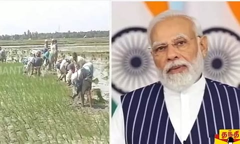 "மனித நாகரீகத்தின் இதயம் விவசாயம்..." - ஜி20 மாநாட்டில் பிரதமர் மோடி பேச்சு