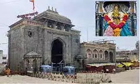 துல்ஜா பவானி கோவிலுக்கு சொந்தமான 1,150 ஏக்கரில் சோலார் மின் உற்பத்தி திட்டம்.