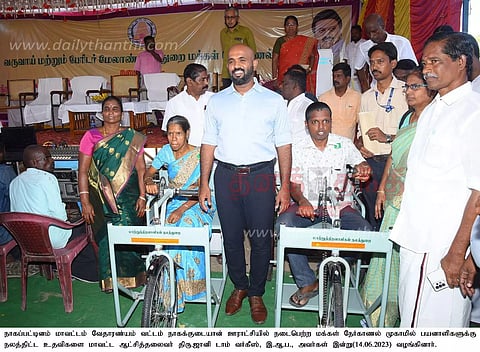 மக்கள் நேர்காணல் முகாமில் 164 பேருக்கு ரூ.23¾ லட்சத்தில் நலத்திட்ட உதவிகள்