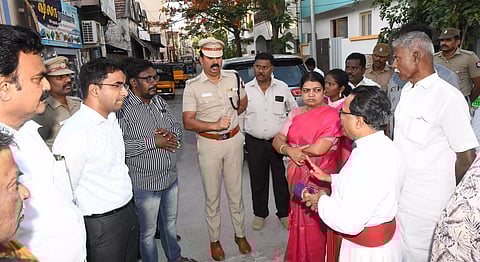 தூத்துக்குடி பனிமயமாதா ஆலய திருவிழா:தங்கத் தேரோட்ட முன்னேற்பாடுகள்