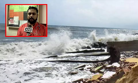 பிபர்ஜாய் புயல்: குஜராத்தில் பலத்த காற்று, கனமழைக்கு மத்தியில் குழந்தை பெற்றெடுத்த கர்ப்பிணி