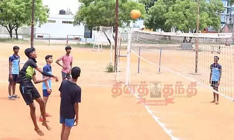 மாவட்ட அளவில் வீரர்கள் தேர்வு