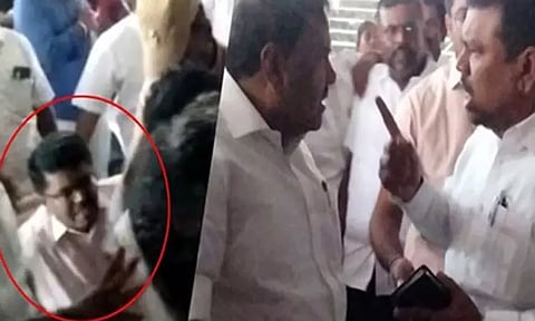 ராமநாதபுரம் கலெக்டரை கீழே தள்ளிவிட்ட நபர் மீது 4 பிரிவுகளின் கீழ் வழக்குப்பதிவு..!