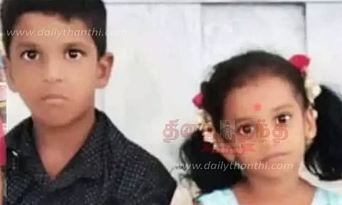 மகன், மகளுடன் கிணற்றில் குதித்து தொழிலாளி தற்கொலை