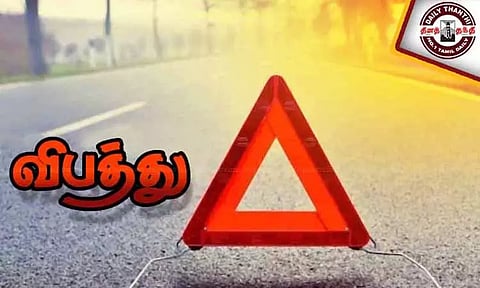 சரக்கு வேன்-லாரி மோதிய விபத்தில் 2 பெண்கள் உள்பட 4 பேர் சாவு