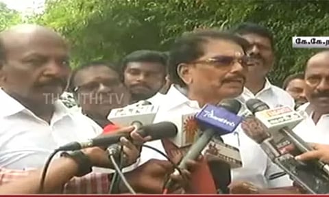 "திமுக அரசு மேற்கொண்ட நடவடிக்கையால் சென்னையில் தண்ணீர் தேங்கவில்லை" - அமைச்சர் சாத்தூர் ராமச்சந்திரன்