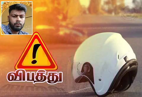 கருங்கல் அருகே மோட்டார் சைக்கிள்கள் மோதல்; வாலிபர் பலி