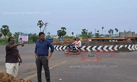 புறவழிச்சாலை முழுவதும் மின்விளக்கு