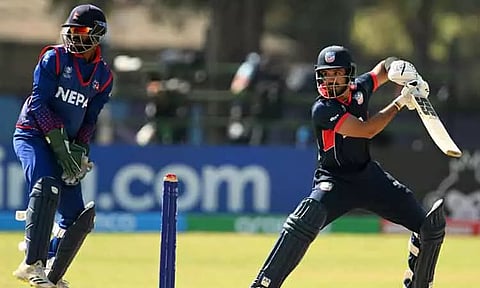 உலகக்கோப்பை தகுதிச்சுற்று; அமெரிக்கா அணியை வீழ்த்தி நேபால் அபார வெற்றி