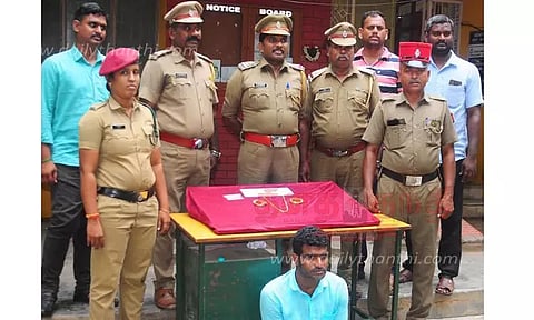 தொடர் திருட்டில் ஈடுபட்ட கொள்ளையன் கைது