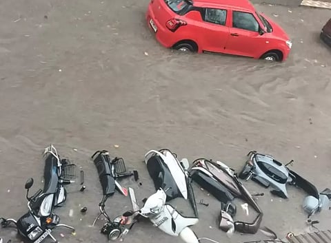 சிவமொக்காவில் கனமழை: வீடுகளில் தண்ணீர் புகுந்தது