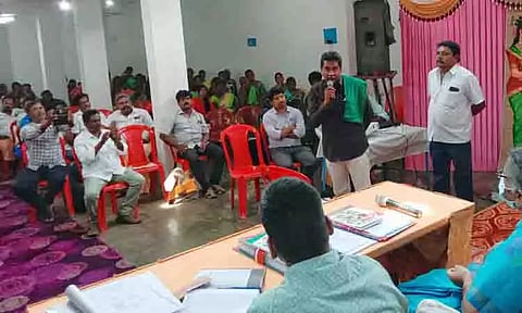 சிவாயம் பகுதியில் கல்குவாரி அமைக்க பொதுமக்கள் எதிர்ப்பு