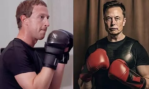 ஒத்தைக்கு ஒத்த...! சண்டைக்கு அழைத்த எலான் மஸ்க் நா ரெடி என்ற மார்க் ஜூக்கர்பெர்க்