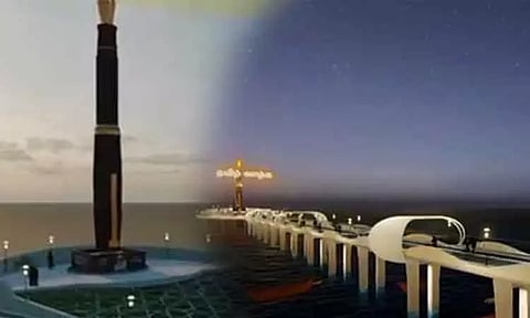 பேனா நினைவு சின்னம் : விரைவில் கட்டுமான பணிகள் தொடங்குகிறது