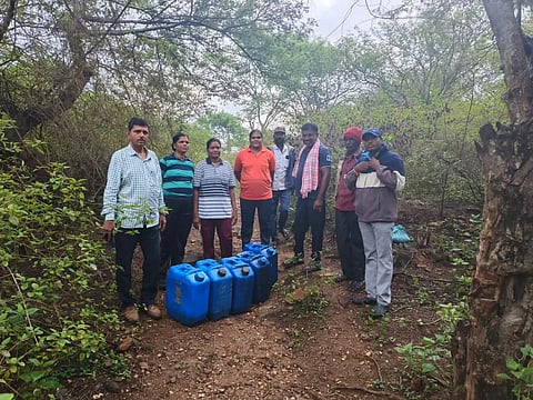 3,900 லிட்டர் சாராய ஊறல் அழிப்பு