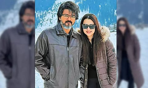 வைரலாகும் விஜய், திரிஷா புகைப்படம்