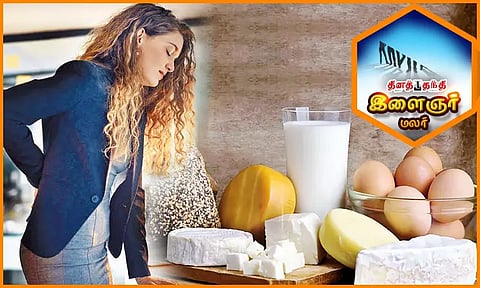 முதுகுவலியை விரட்டும் உணவுகள்...!