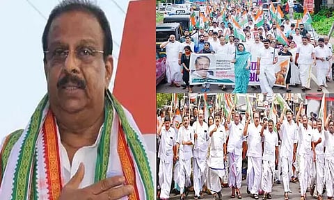 கேரளாவில் பண மோசடி வழக்கில் சிக்கிய காங்கிரஸ் மாநில தலைவர் சுதாகரன் எம்.பி.யிடம் 7 மணி நேரம் போலீசார் விசாரணை