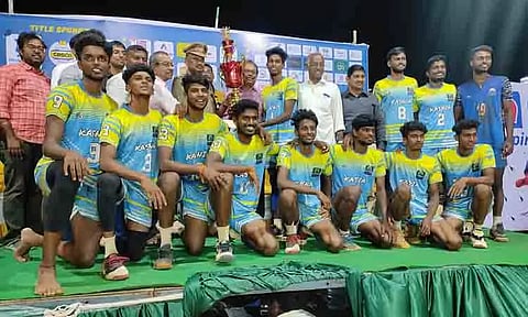 மாநில அளவிலான வாலிபால் போட்டி நிறைவு