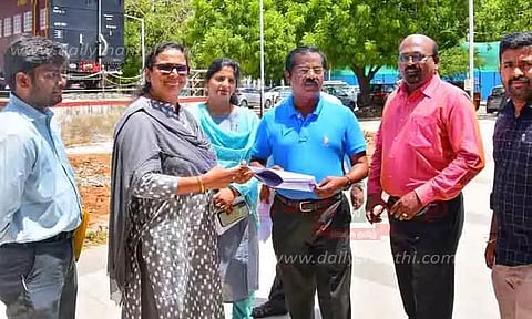 திருமங்கலம்-ஒத்தக்கடை மெட்ரோ ரெயில் திட்டம் குறித்து அதிகாரிகள் குழு ஆய்வு