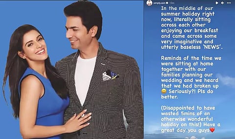 கொஞ்சம் கூட லாஜிக்கே இல்லாத ஒரு தகவல் ...! விவாகரத்து குறித்த செய்திக்கு நடிகை அசின் கோபம்...!