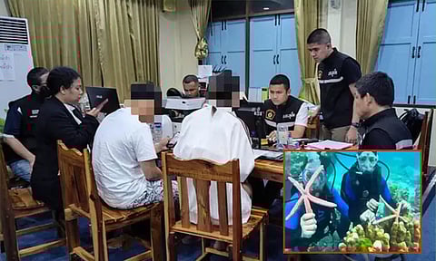 தாய்லாந்தில் நட்சத்திர மீனுடன் செல்பி... சீன சுற்றுலாவாசிகளுக்கு நேர்ந்த கதி..!!