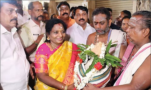 'புதுச்சேரி முதல்-அமைச்சருடன் மோதல் எதுவும் இல்லை' தமிழிசை சவுந்தரராஜன் பேட்டி