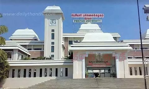 சேலம் பெரியார் பல்கலைக்கழக துணைவேந்தர் மீது புகார்