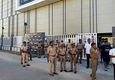 'மாமன்னன்' திரைப்படம் திரையிட்டதியேட்டர்களுக்கு பலத்த போலீஸ் பாதுகாப்பு:எதிர்ப்பு தெரிவித்து போராடிய 46 பேர் கைது