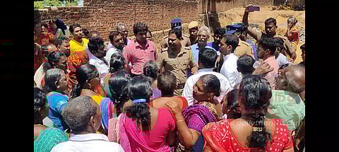 சின்னமுட்டத்தில் பெட்ரோல் பங்க் அமைக்க மீனவர்கள் எதிர்ப்பு