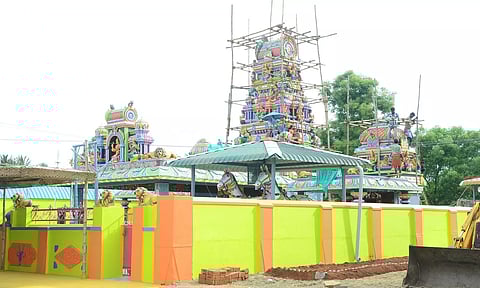 தாமரைக்குளம் மாகாளியம்மன் கோவில் கும்பாபிஷேகம்