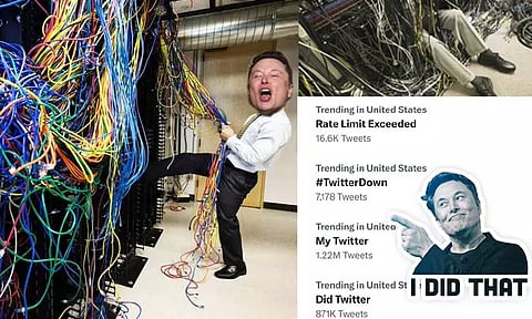 மீண்டும் செயல்பாட்டிற்கு வந்த டுவிட்டர்... மீம்ஸ்களை தெறிக்க விட்ட டுவிட்டர்வாசிகள்