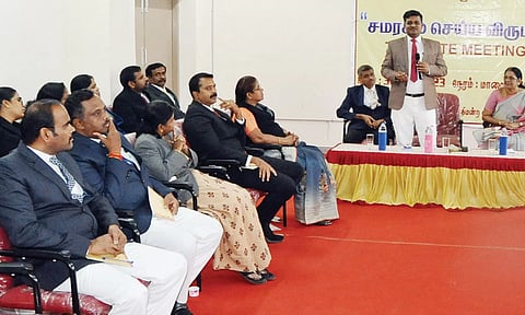 சமரச மையத்தின் மூலமாக வழக்குகளுக்கு நிரந்தர தீர்வு பெற முடியும்