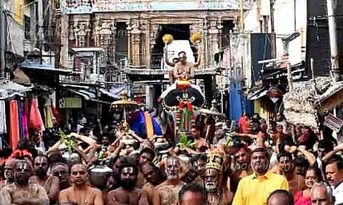 ஸ்ரீரங்கம் ரெங்கநாதர் கோவிலில் நம்பெருமாள் ஜேஷ்டாபிஷேகம்