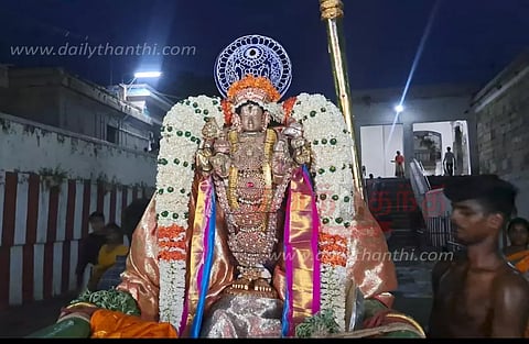 சக்கரபாணி சாமி கோவிலில் வசந்த உற்சவம்