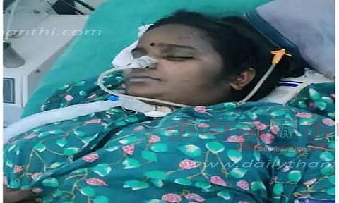 ஆரணி மருத்துவமனையில் குழந்தை பெற்ற பெண் தீவிர சிகிச்சை பிரிவில் அனுமதி