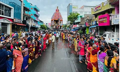 வரதராஜ பெருமாள் கோவில் தேரோட்டம்