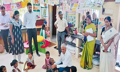 திருவான்மியூர் மாநகராட்சி பள்ளியில் தலைமை செயலாளர் ஆய்வு