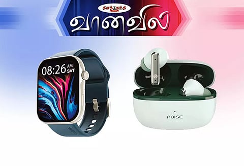 நாய்ஸ் விஷன் 3 ஸ்மார்ட் கடிகாரம், வி.எஸ் 103 புரோ வயர்லெஸ் இயர்போன் அறிமுகம்