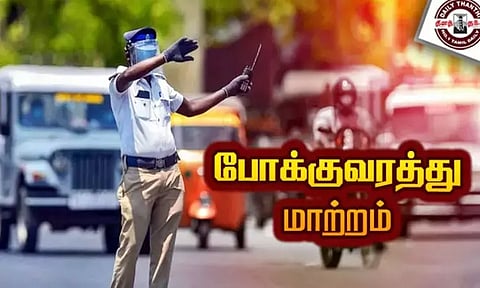தெற்கு உஸ்மான் சாலை இணைப்பு மேம்பால கட்டுமான பணி: தியாகராயநகரில் போக்குவரத்து மாற்றம்